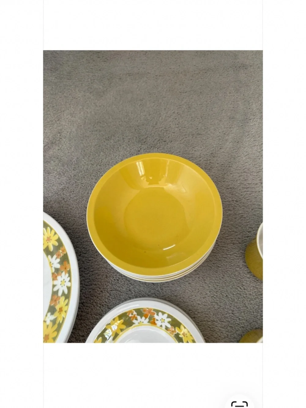 Vintage corelle dish set